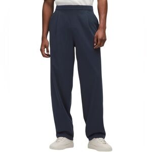 Lululemon NWT Daydrift Relaxed-Fit Pleated Trouser Regular Sz Medium True Navy